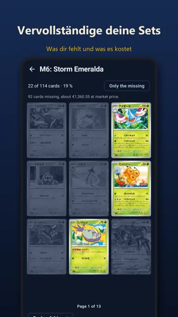Kostenloser Pokémon-Karten-Scanner