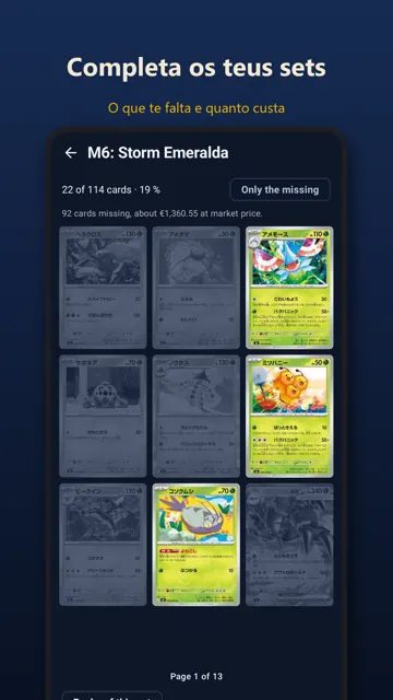 Scanner de cartas Pokémon grátis